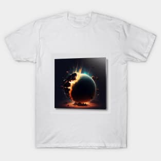 exploding earth T-Shirt